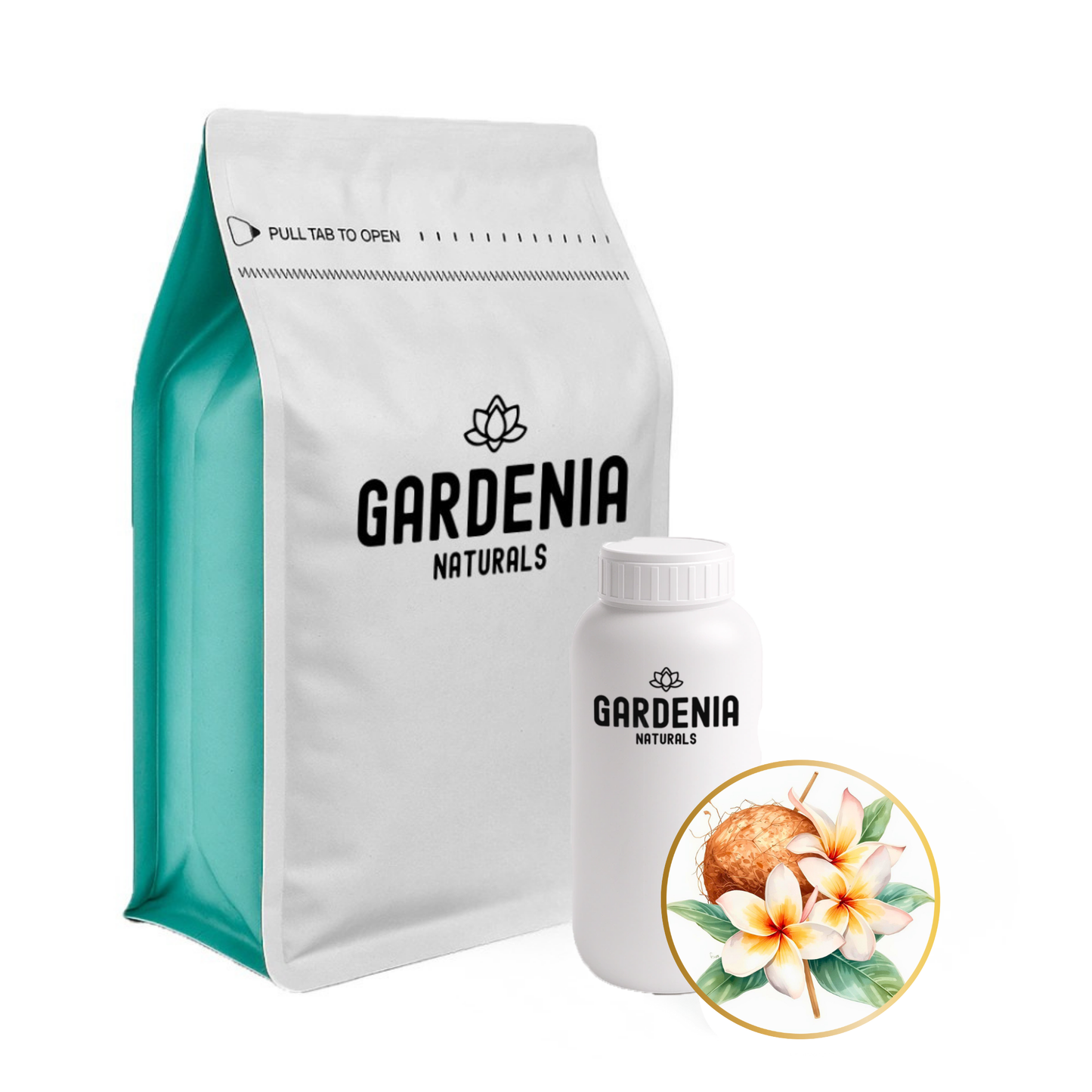 CocoFrangipani Fragrance Exotic Tropical Floral Scent for Island Vibes - Natural ingredient for professional and DIY cosmetic use