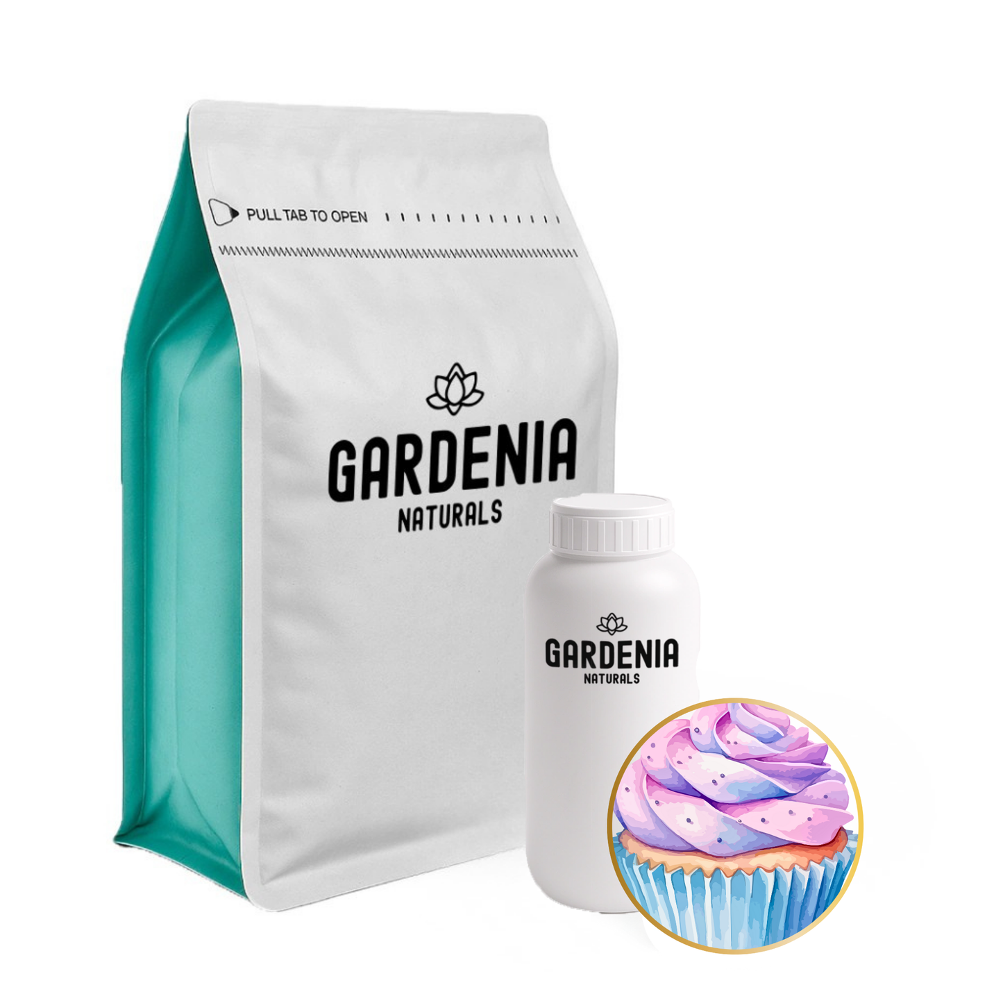 Cupcake Fragrance Sweet Vanilla Sugary Scent for Deliciously Fragrant Treats - Natural ingredient for professional and DIY cosmetic use