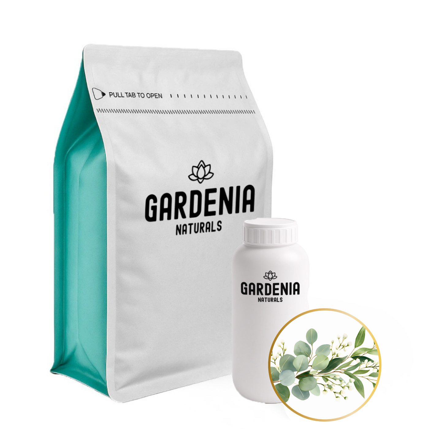 Aceite esencial de eucalipto y menta