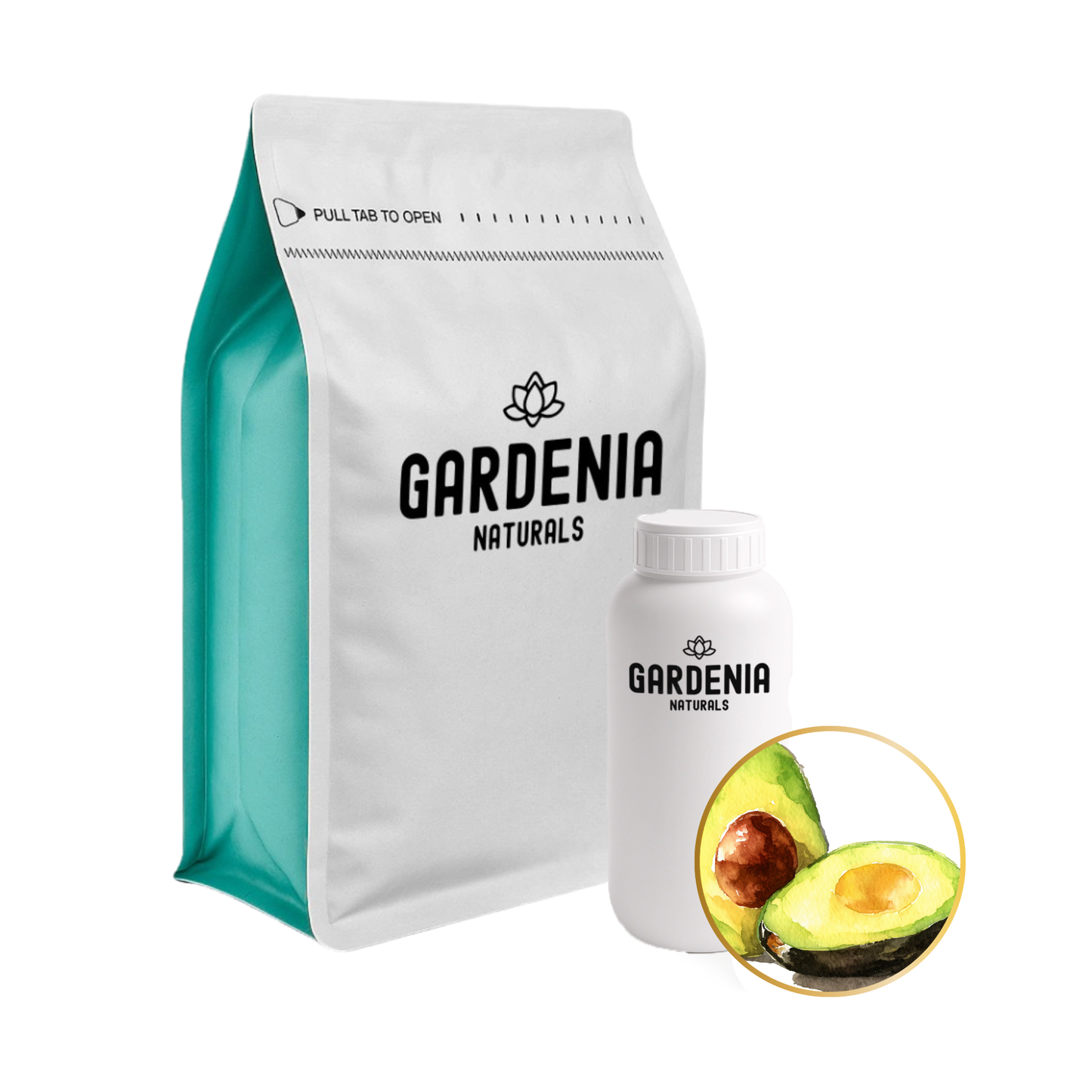Avocado Base Cream Deep Hydration Moisturiser for Dry Sensitive Skin - Unscented natural cosmetic base cream for skincare formulations