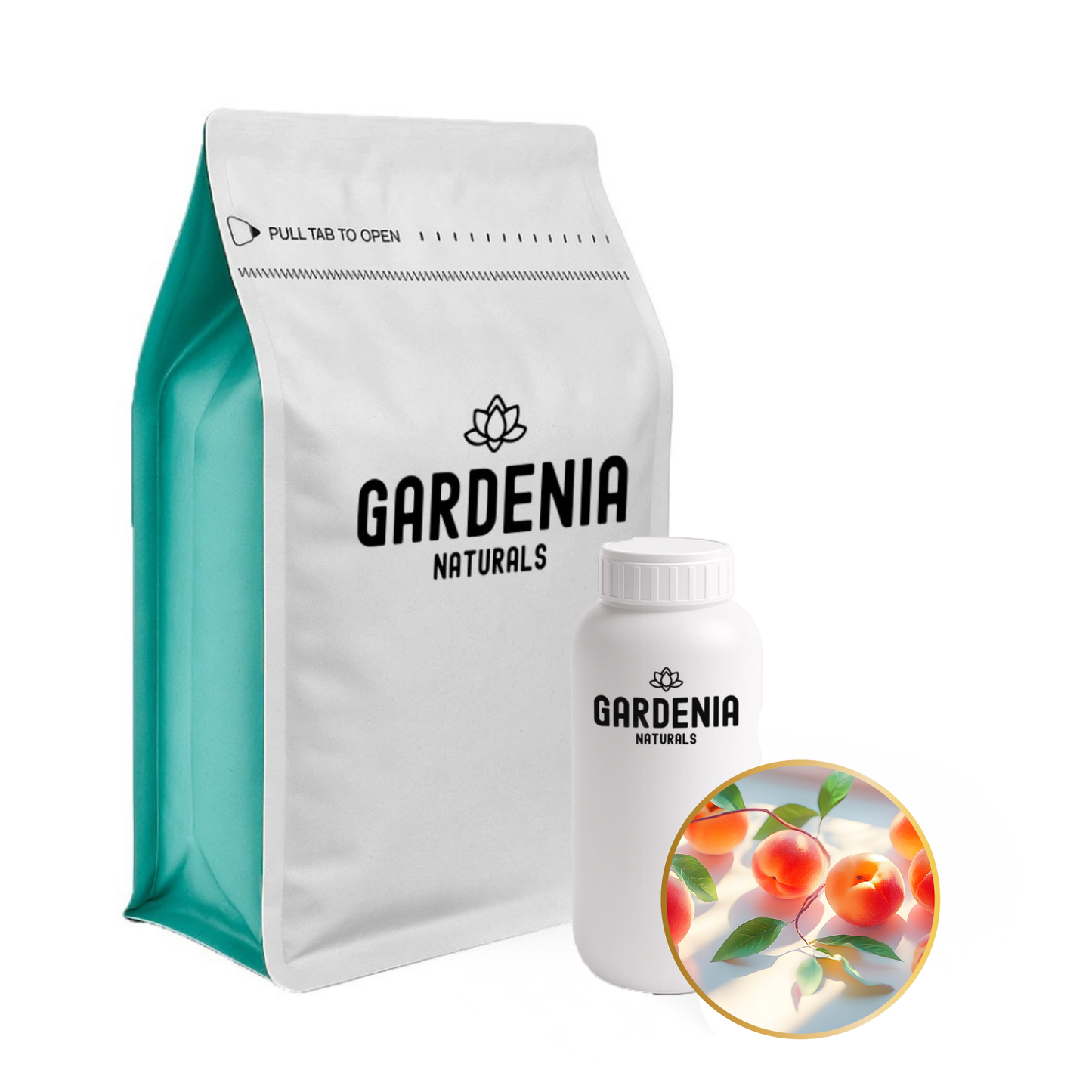 Peach Fragrance Velvety Sweet Fruit Gentle Scent - Natural ingredient for professional and DIY cosmetic use