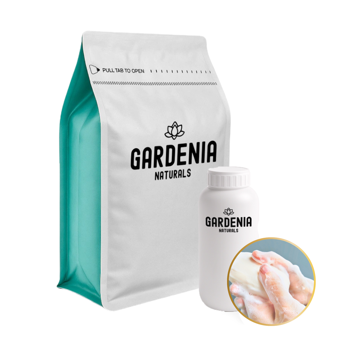 Jabón de manos 250 ml – Base de jabón líquido natural sin perfume