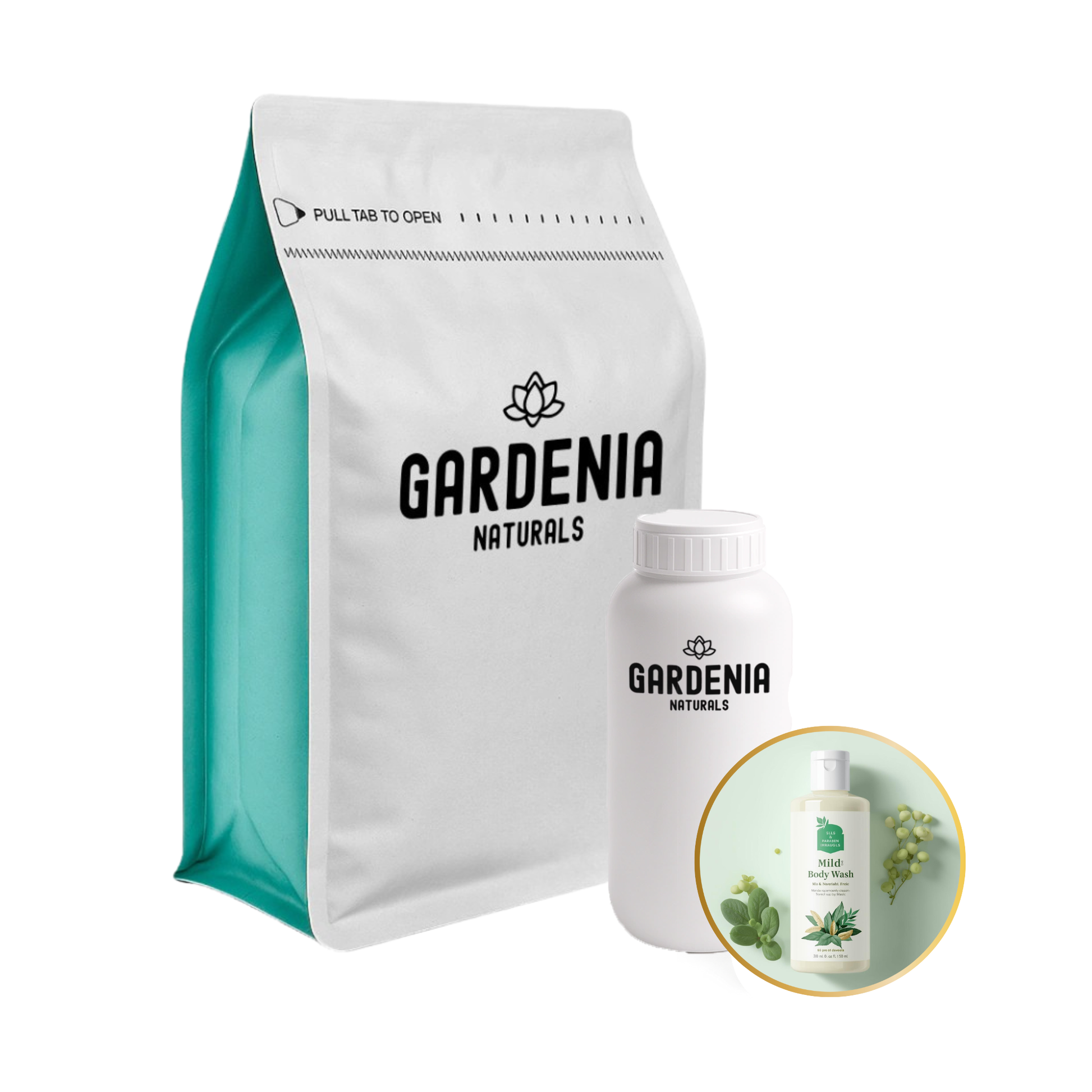 Mild Body Wash SLS Paraben Free - Natural ingredient for professional and DIY cosmetic use