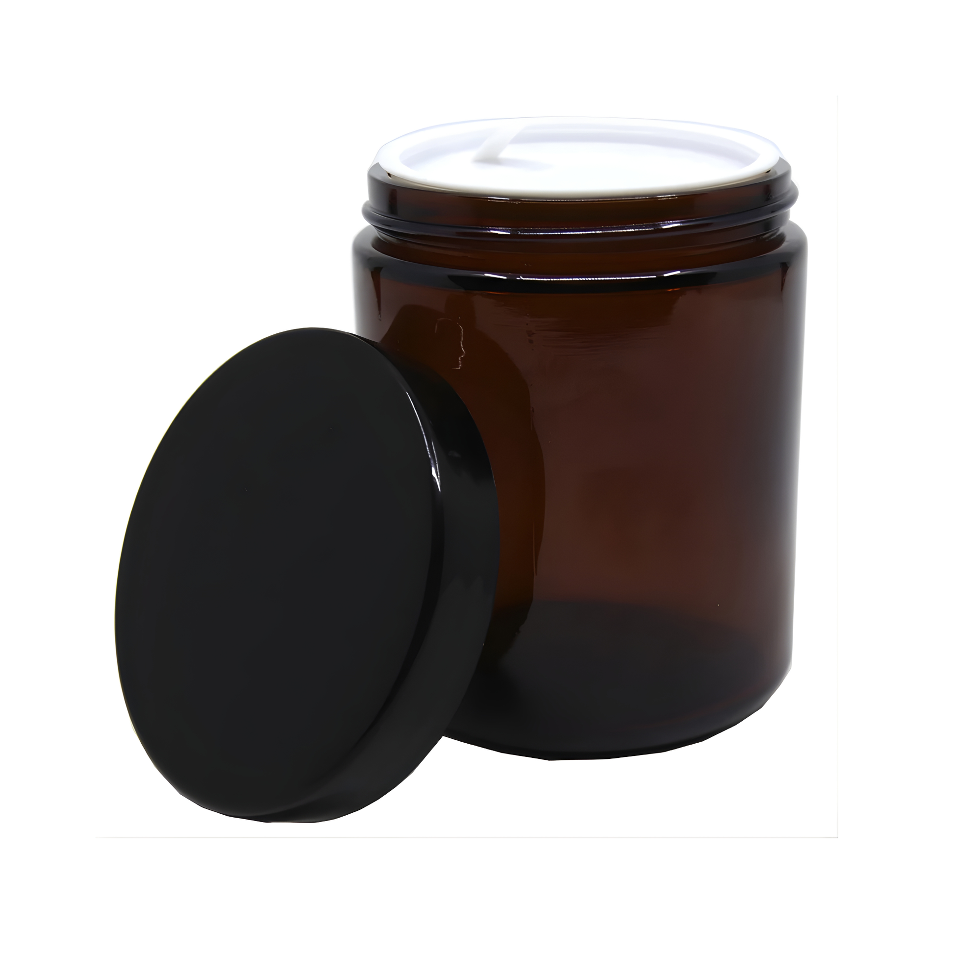 250ml amber glass jar cosmetic container australia