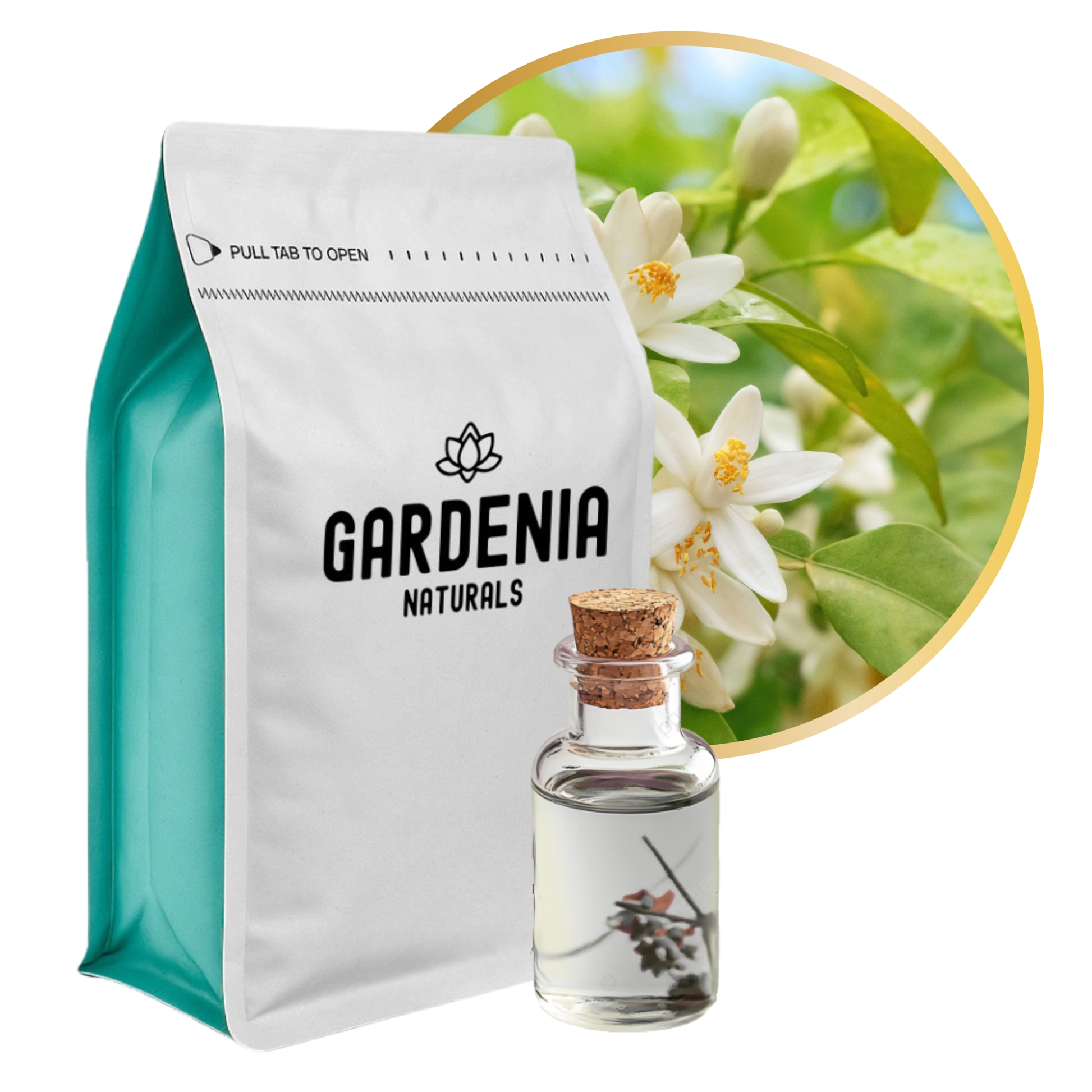 Neroli Water Refreshing Orange Blossom Floral Water for Luxury Facial Toning - Natural ingredient for professional and DIY cosmetic use