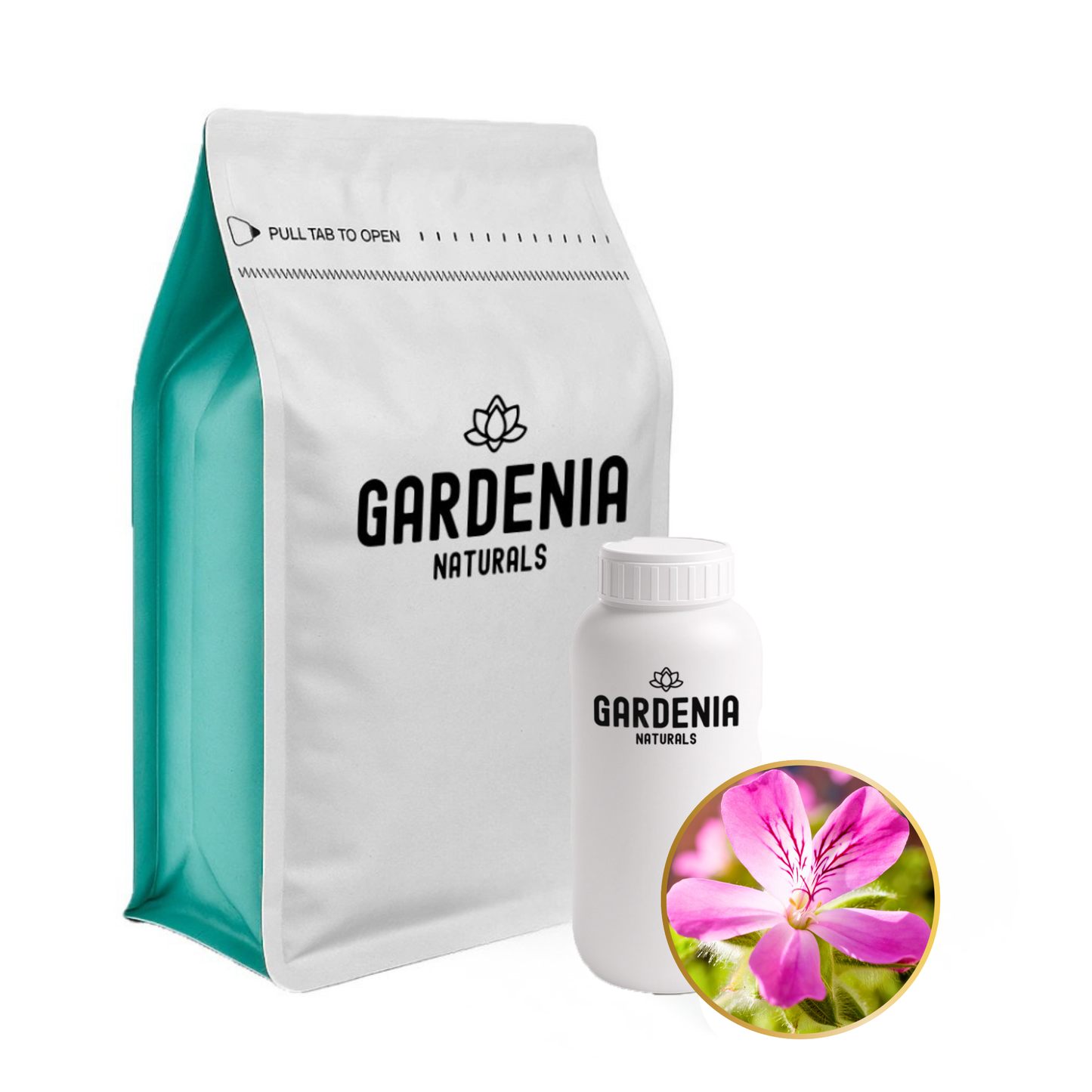 Geranium Essential Oil Pelargonium graveolens Floral Geranium for Skin Balance and Mood Support - Pure natural carrier oil for skincare and aromatherapy