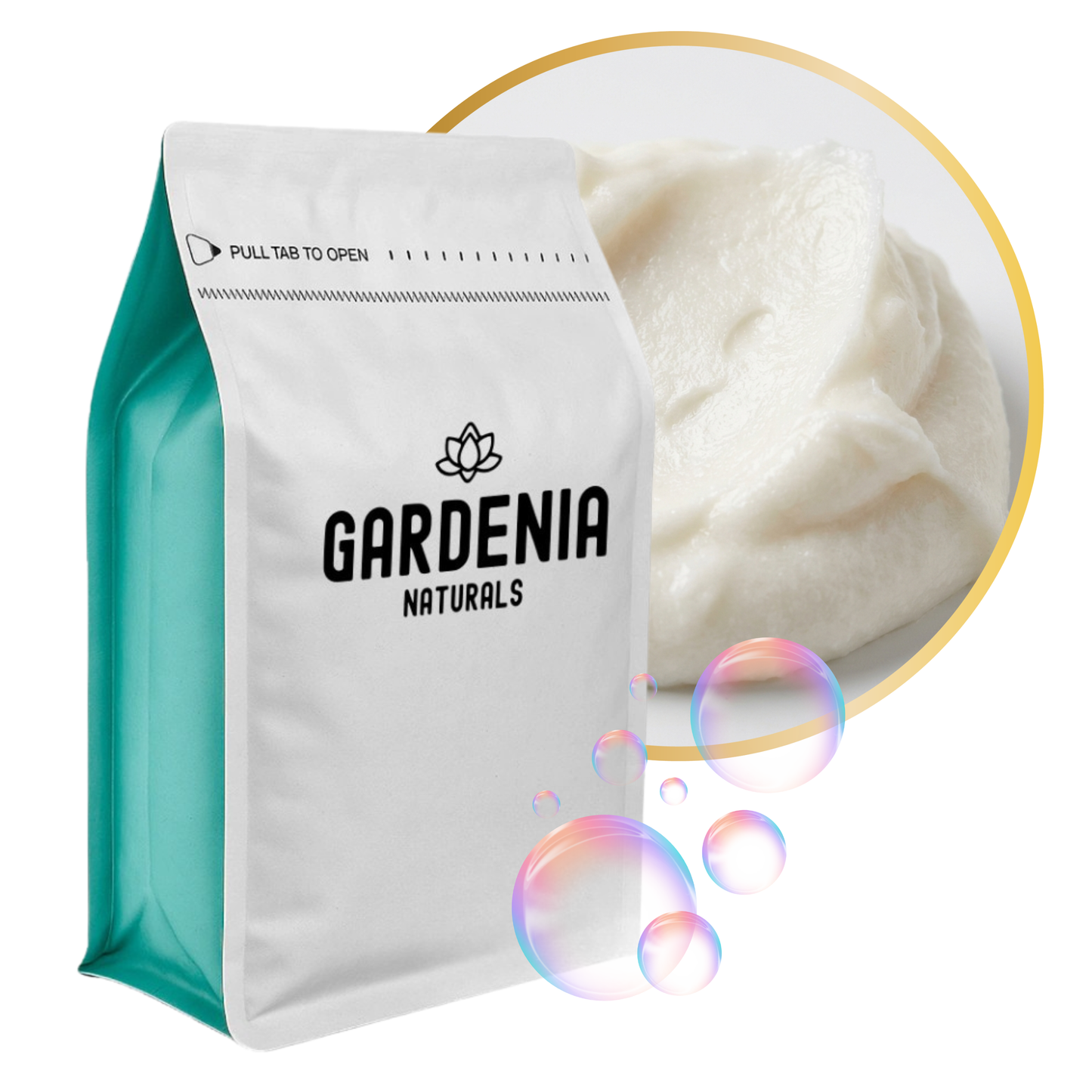 Foaming Bath Butter Mild Nourishing - Natural ingredient for professional and DIY cosmetic use