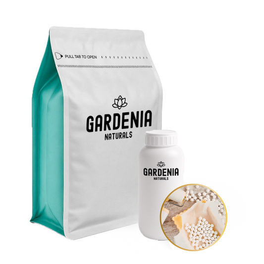 Bees Wax Beads White – Easy-Melt Refined Wax for Lip Balms & Salves