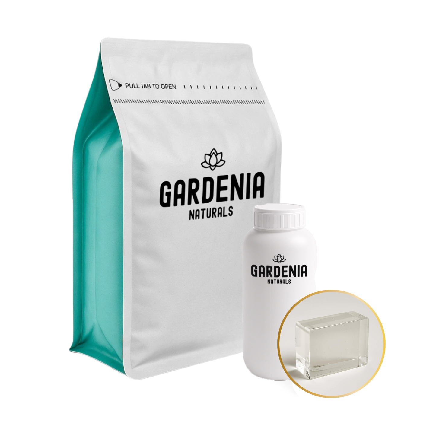 Clear Melt & Pour Soap Base 250 mL – Crystal Vegetable-based Soap