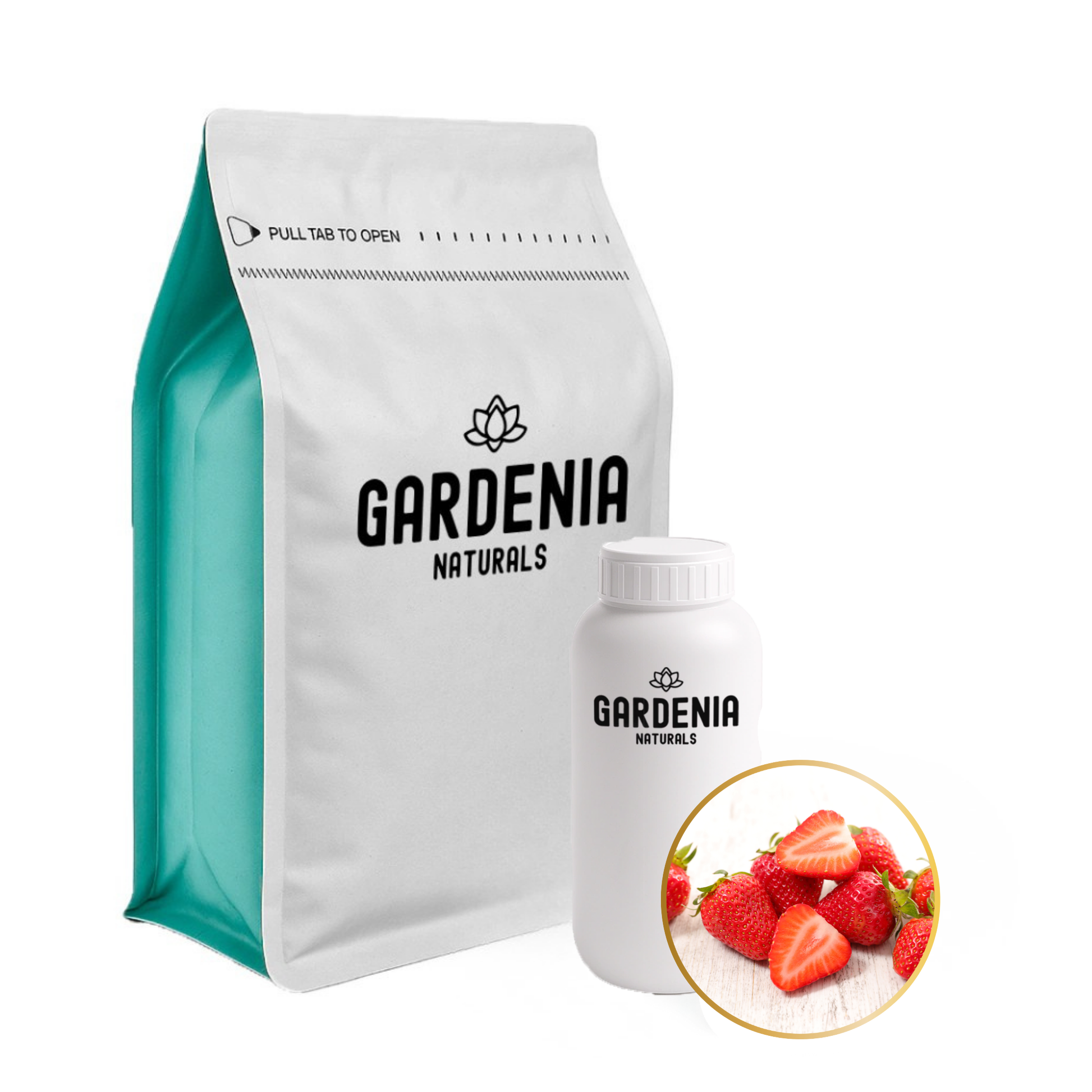 Strawberry Fragrance Sweet Juicy Berry Scent for Cheerful Accents - Natural ingredient for professional and DIY cosmetic use