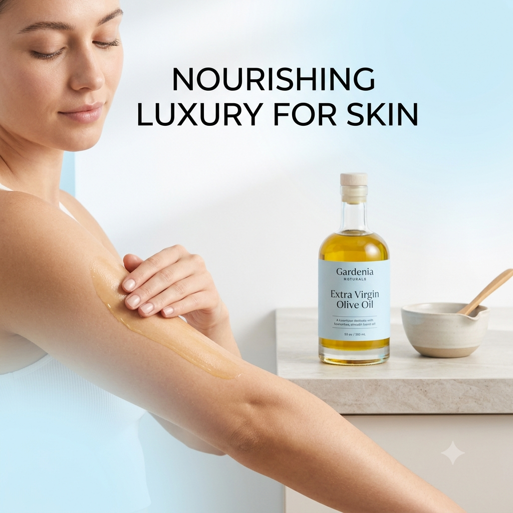 Olive Extra Virgin Oil (Olea europaea) – Premium Cold-Pressed Extra Virgin Olive Oil for Rich Skincare