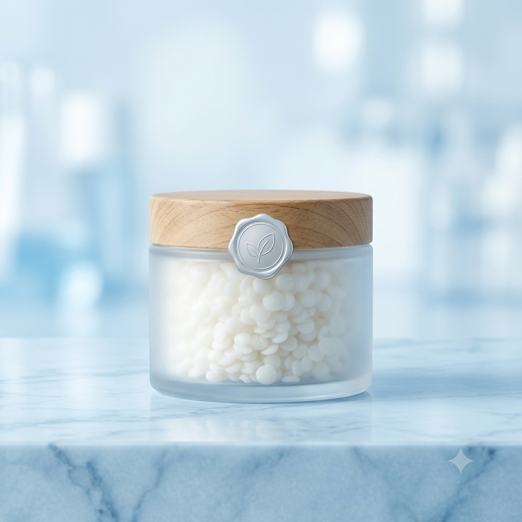 Cetearyl Alcohol Emulsifying Wax NonIonic Emulsifying Wax Thickener for Lotions - Natural ingredient for professional and DIY cosmetic use
