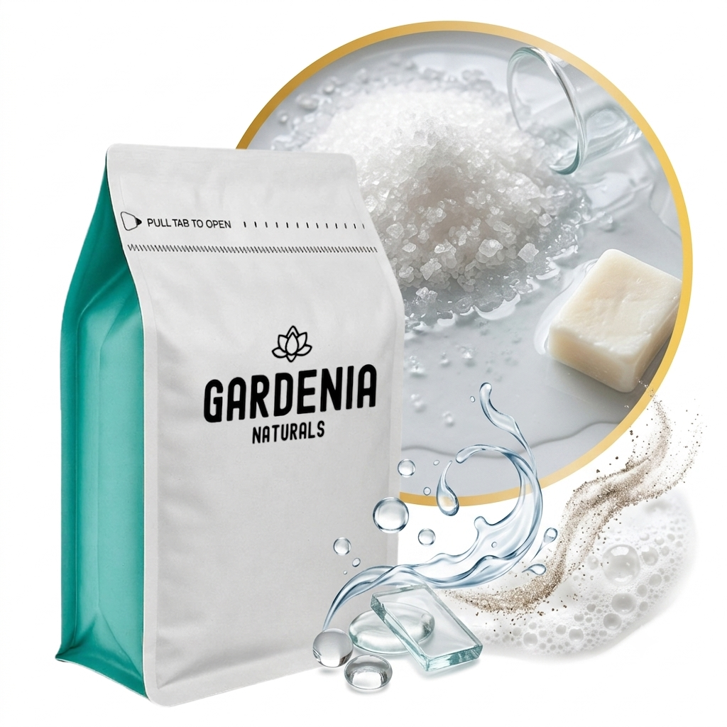 Potassium Carbonate HighPurity Powder for Liquid Soap Making Food Use - Natural ingredient for professional and DIY cosmetic use