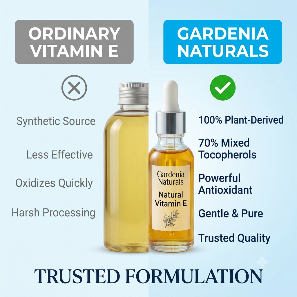 Vitamin E Natural 70 Mixed Tocopherol Premium Oil Stabilizer Skin Nutrient - Pure natural carrier oil for skincare and aromatherapy