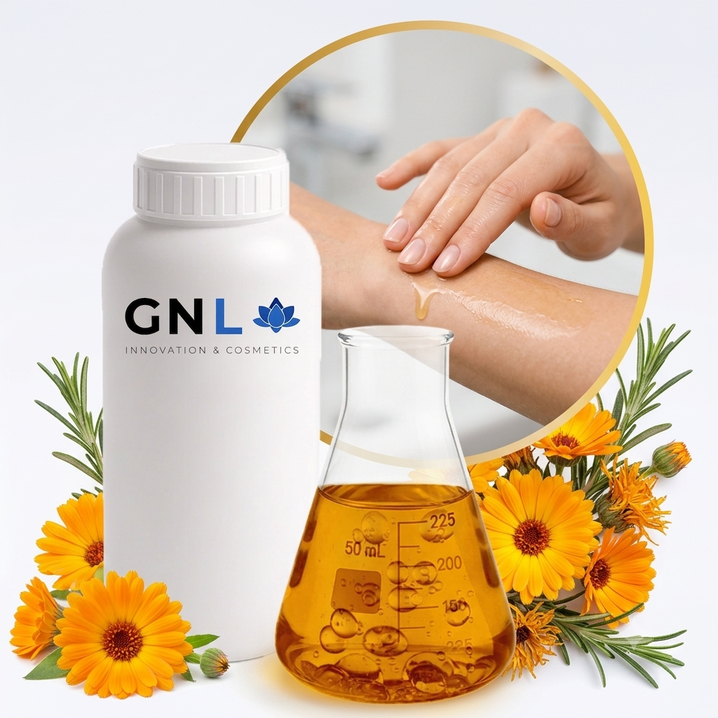 Calendula Infused Oil Gentle Calendula Flower Infusion for Soothing Irritated Skin - Pure natural carrier oil for skincare and aromatherapy