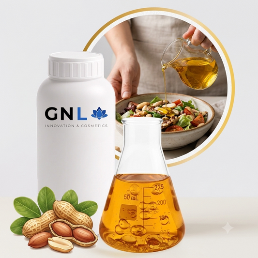 Peanut Oil Arachis hypogeae Traditional Peanut Oil for Rich Lather in Soap Body Care - Pure natural carrier oil for skincare and aromatherapy