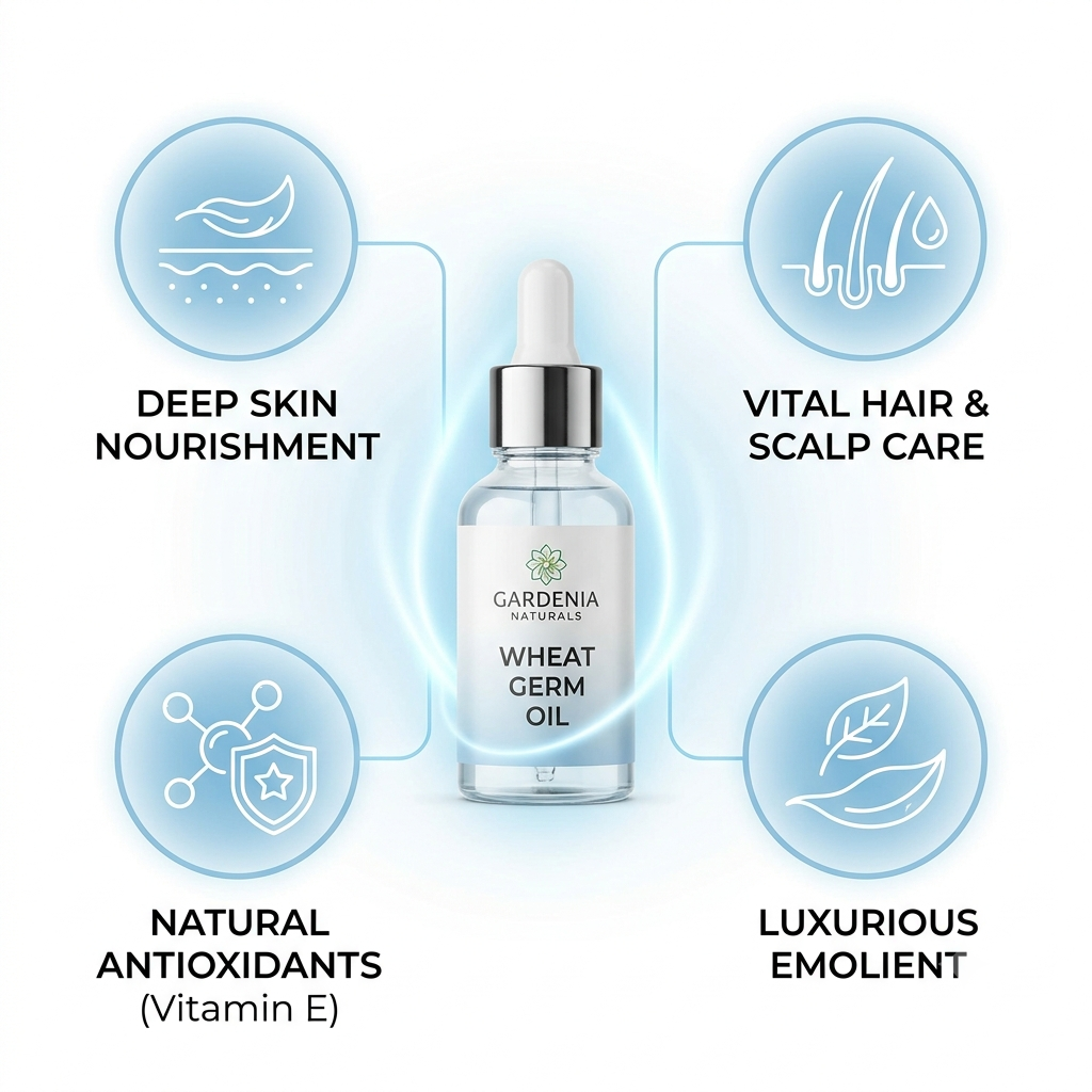 Wheatgerm Oil – High Vitamin-E Wheatgerm Oil for Product Preservation & Scar Care