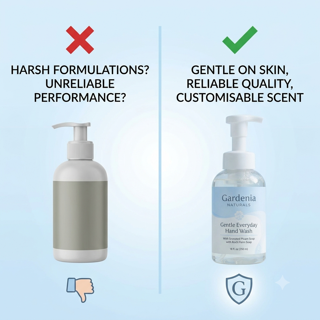 Hand Wash Unscented Natural Liquid Soap Base - Premium melt and pour soap base for DIY soap making