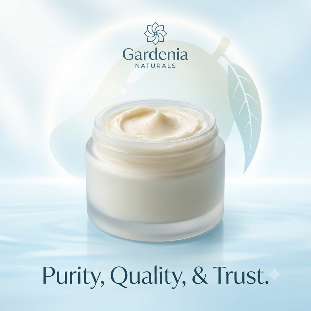 Mango Butter Refined Creamy Moisturizer for Body Butters Hair Care - Unscented natural cosmetic base cream for skincare formulations