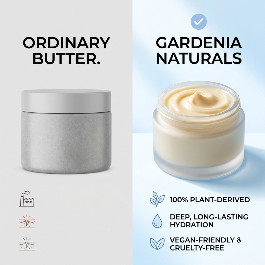 Mango Butter Refined Creamy Moisturizer for Body Butters Hair Care - Unscented natural cosmetic base cream for skincare formulations