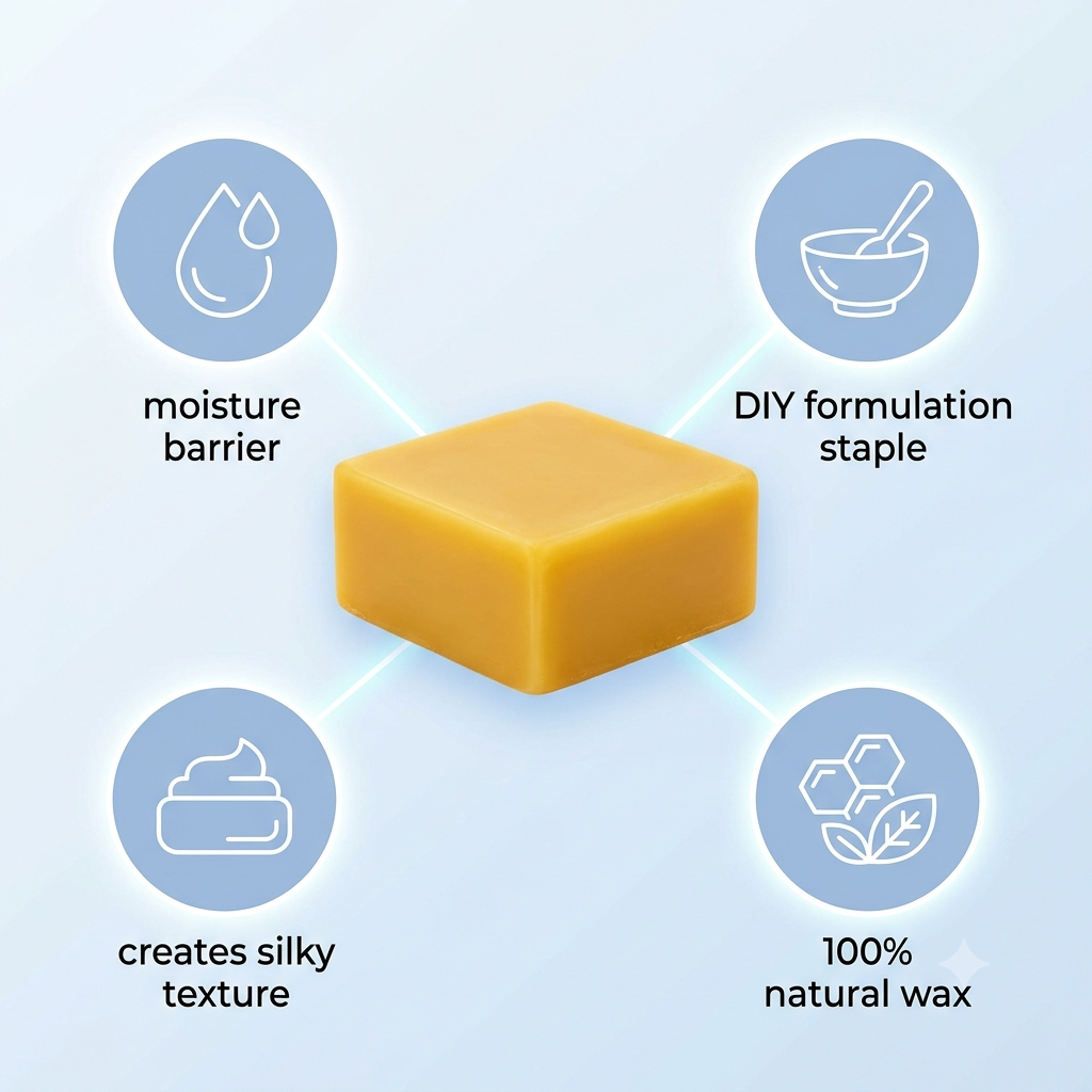 Bees Wax Pure Filtered Wax for Candle Making Wood Polish - Natural ingredient for professional and DIY cosmetic use