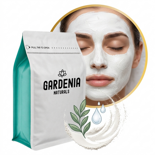 White French Clay Luxury Cosmetic Clay for Mask Bases Gentle Detox - Natural ingredient for professional and DIY cosmetic use