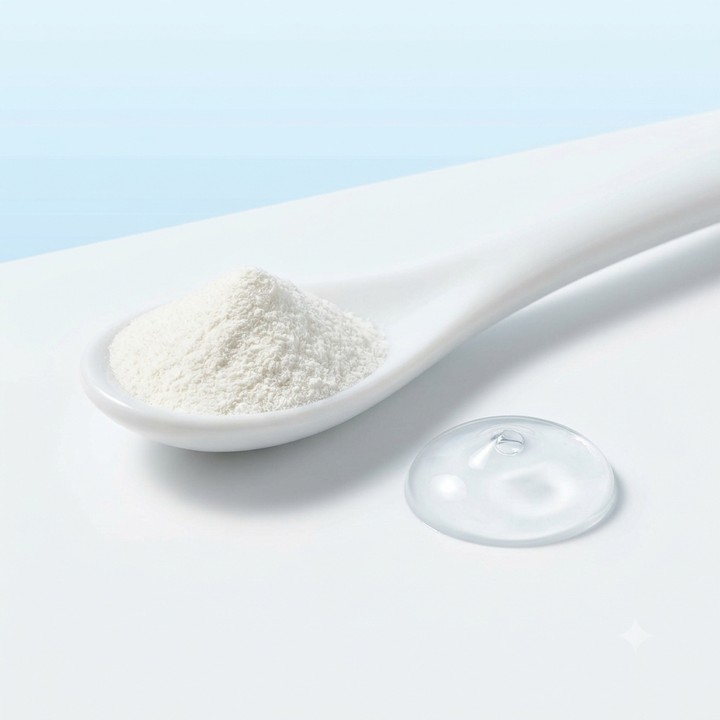 Xanthan Gum Natural Vegan Thickener Stabilizer for Gels Creams - Unscented natural cosmetic base cream for skincare formulations