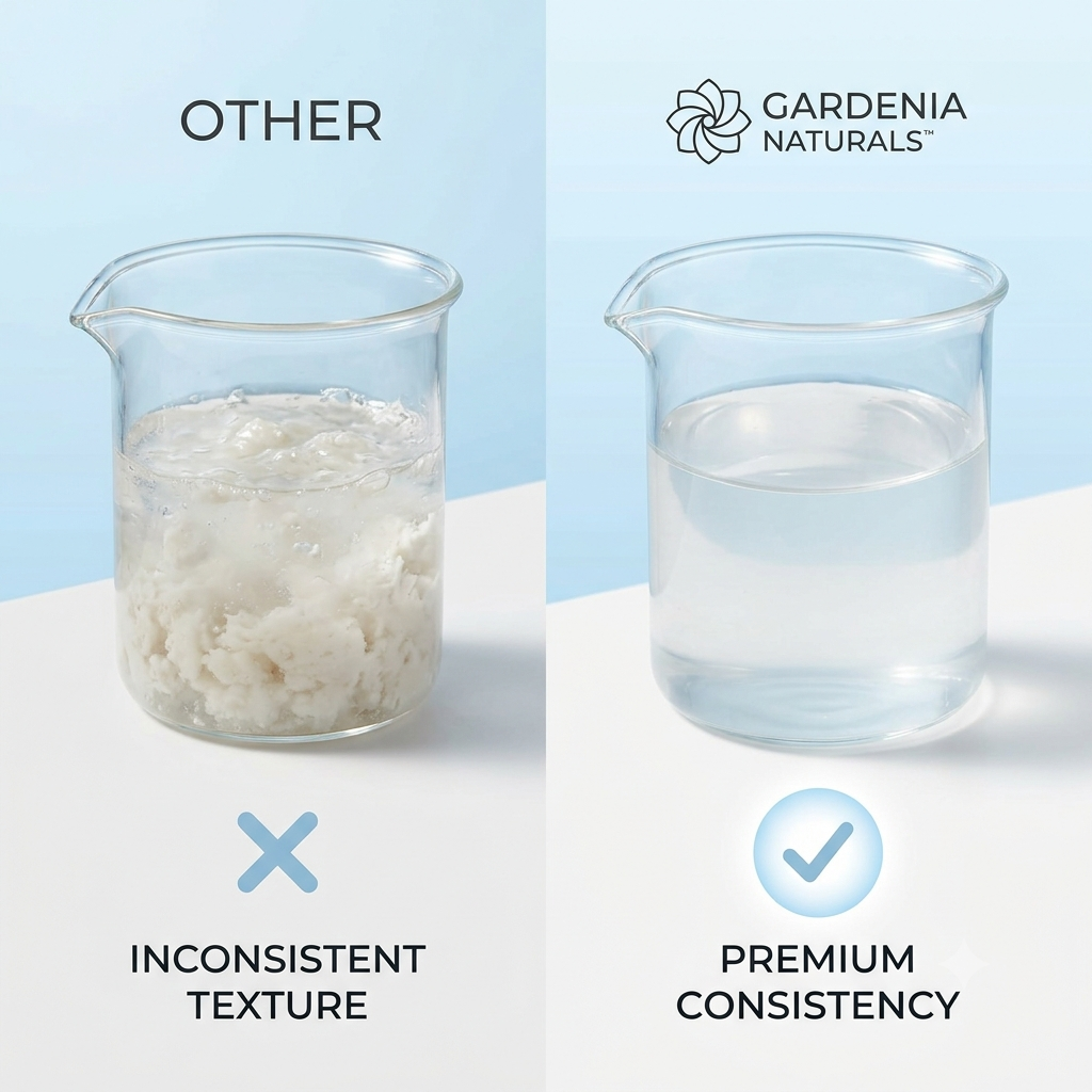 Xanthan Gum Natural Vegan Thickener Stabilizer for Gels Creams - Unscented natural cosmetic base cream for skincare formulations