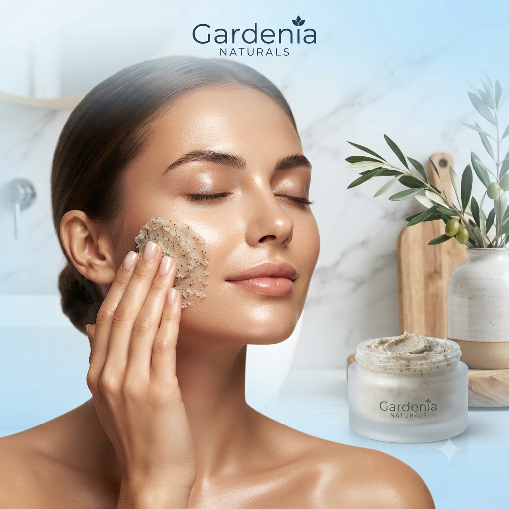 Olive Pit Powder Fine Ground Scrub Ingredient for Face Body - Natural ingredient for professional and DIY cosmetic use