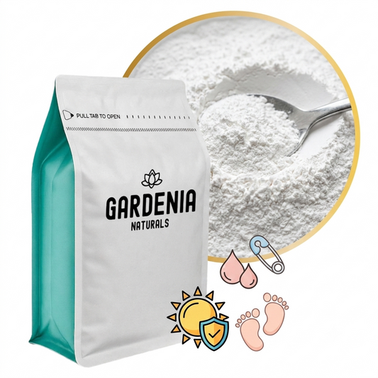 Zinc Oxide BP Grade Powder Natural Skin Protectant for Sunscreen Diaper Creams - Unscented natural cosmetic base cream for skincare formulations