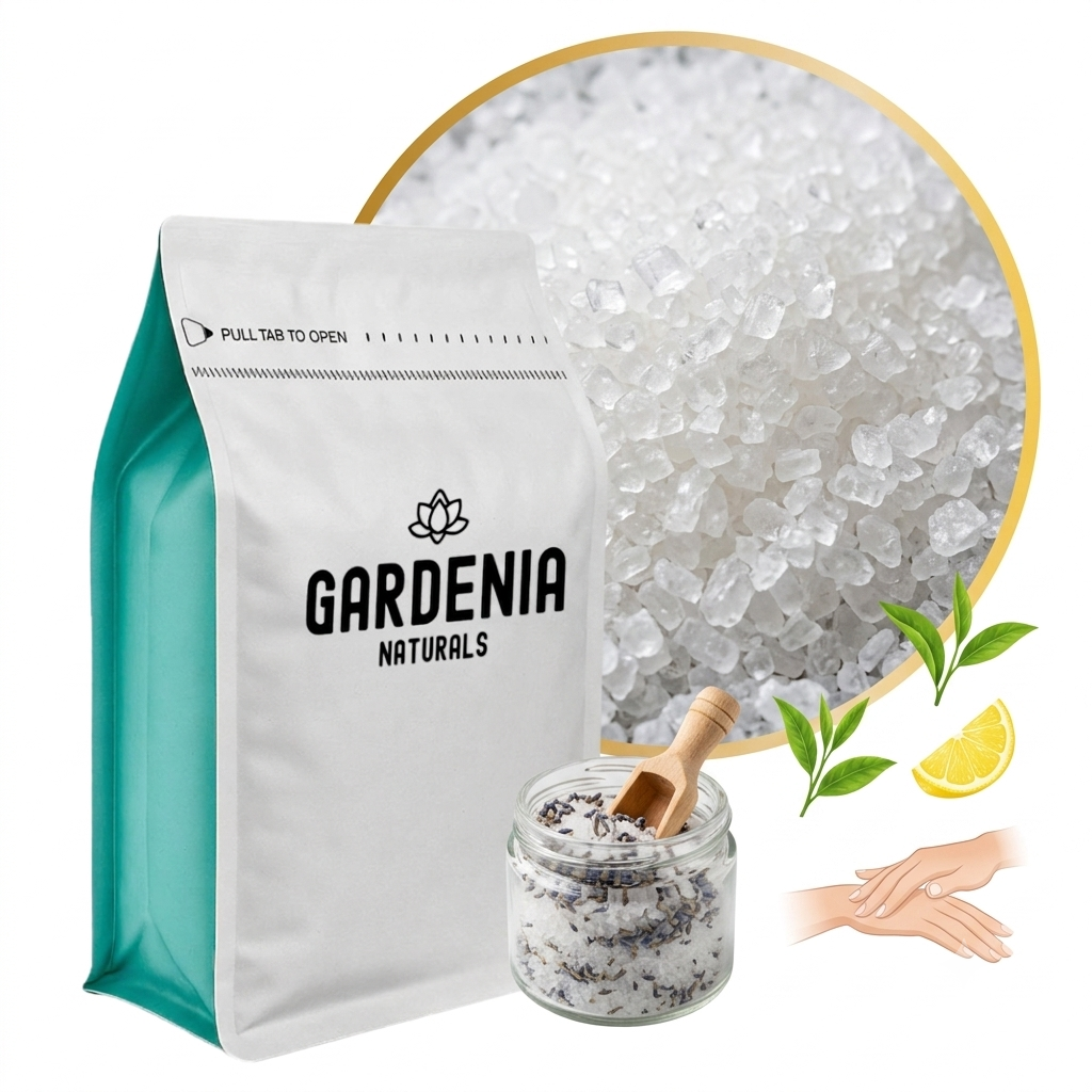 Epsom Salt Pharmaceutical Grade Magnesium Sulfate for Recovery Bath Soaks - Mineral-rich natural bath salt for relaxation and detox