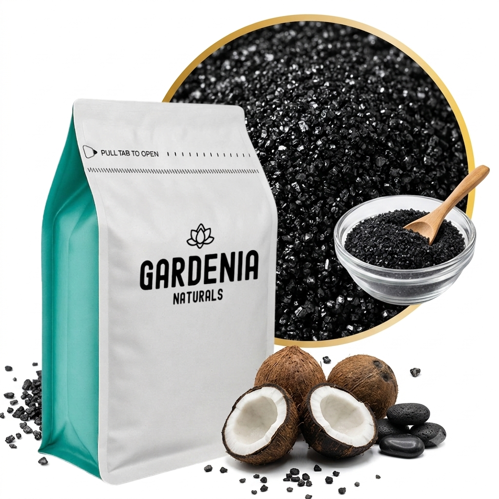 Black Hawaiian Sea Salt Fine Grade Premium Lava Salt for Gourmet Cooking Detox Body Scrubs - Mineral-rich natural bath salt for relaxation and detox