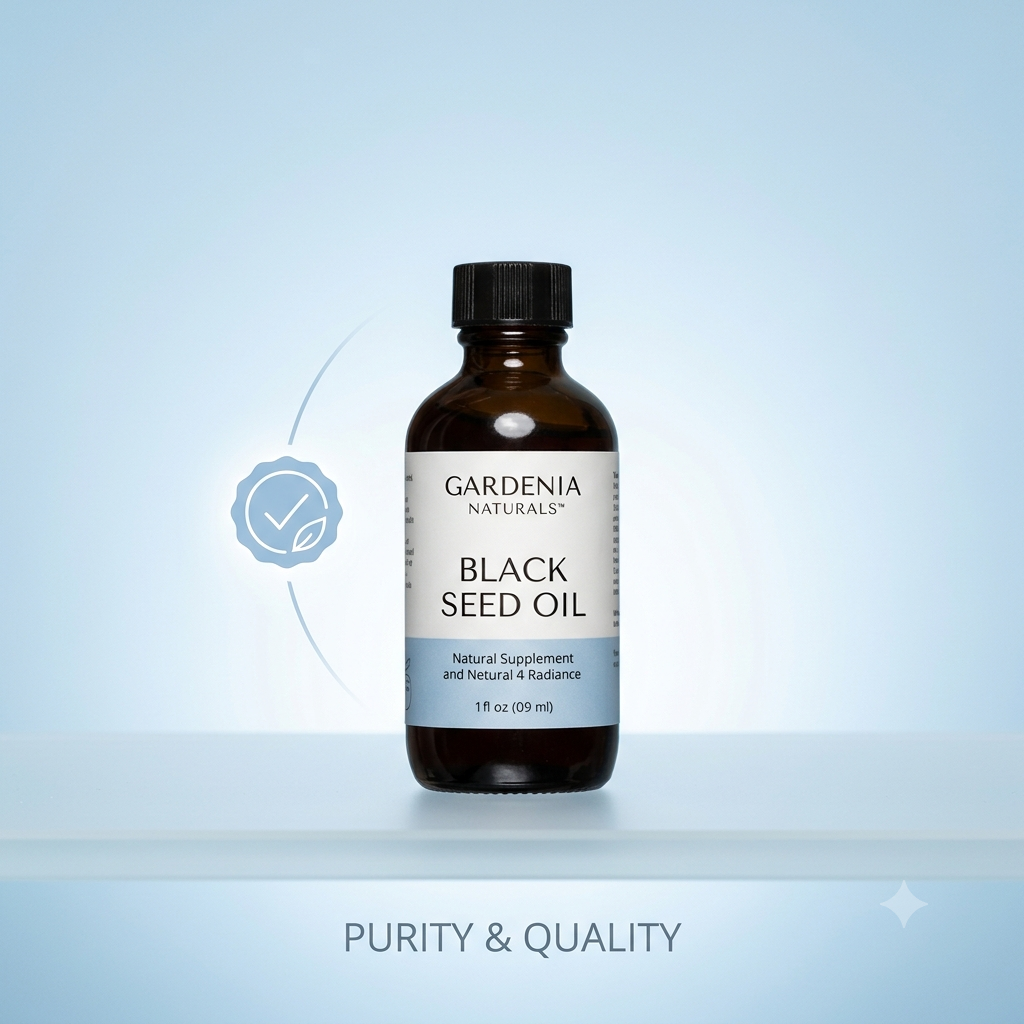 Black Seed Oil (Nigella sativa) – Pure Cold-Pressed Black Cumin Seed Oil for Wellness & Skin