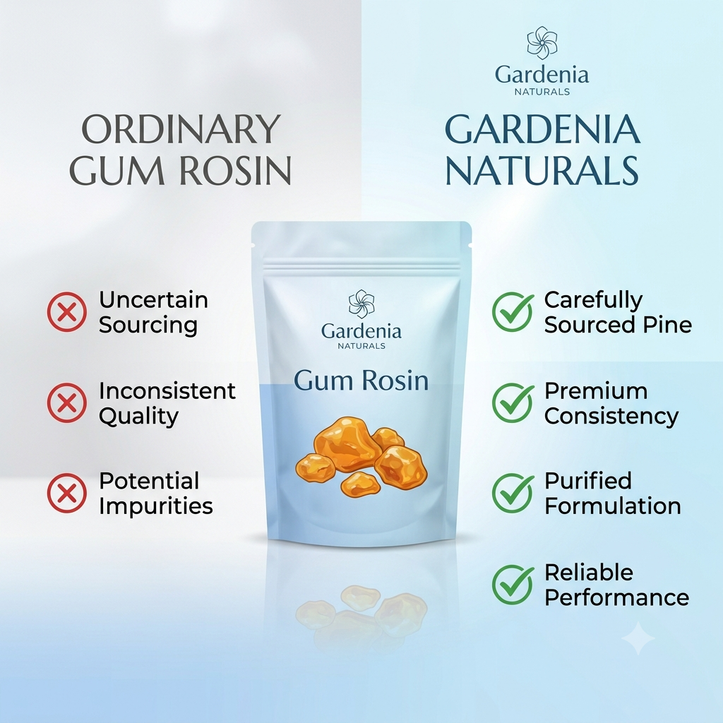 Gum Rosin Premium Tackifier for Beeswax Wraps Sports Grip - Natural ingredient for professional and DIY cosmetic use