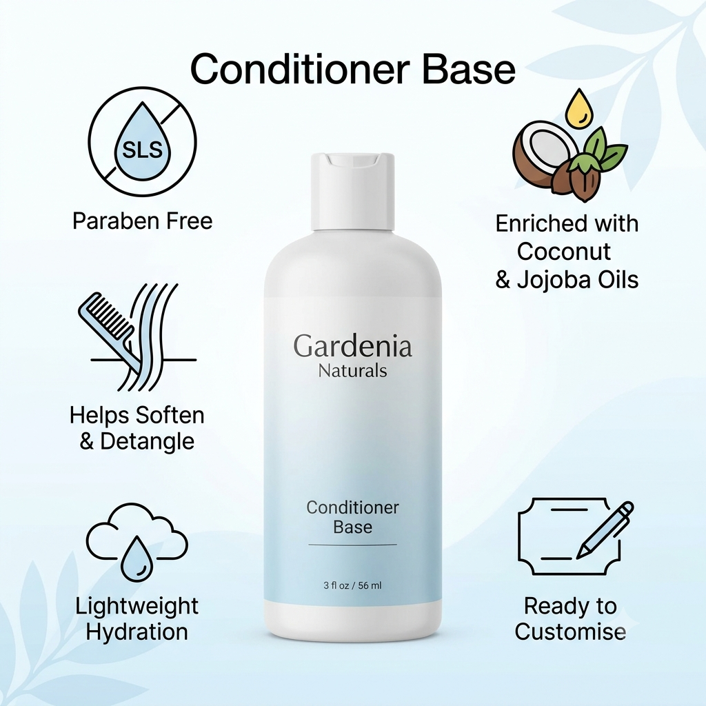 Conditioner SLS Paraben Free - SLS and Paraben free hair care base for sensitive scalp