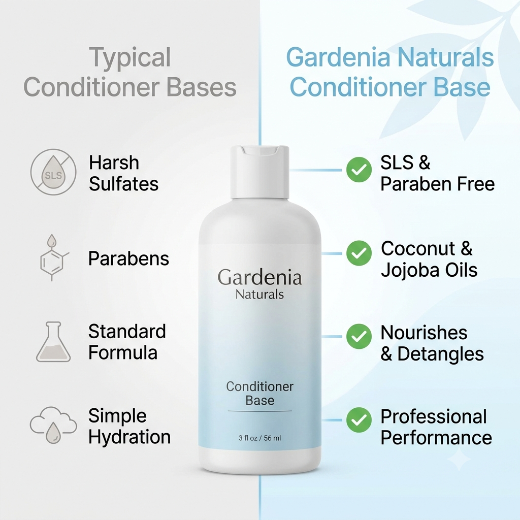 Conditioner SLS Paraben Free - SLS and Paraben free hair care base for sensitive scalp