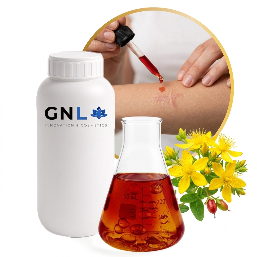 Hypericum Infused Oil Therapeutic St Johns Wort Infusion for Nerve Skin Relief - Pure natural carrier oil for skincare and aromatherapy