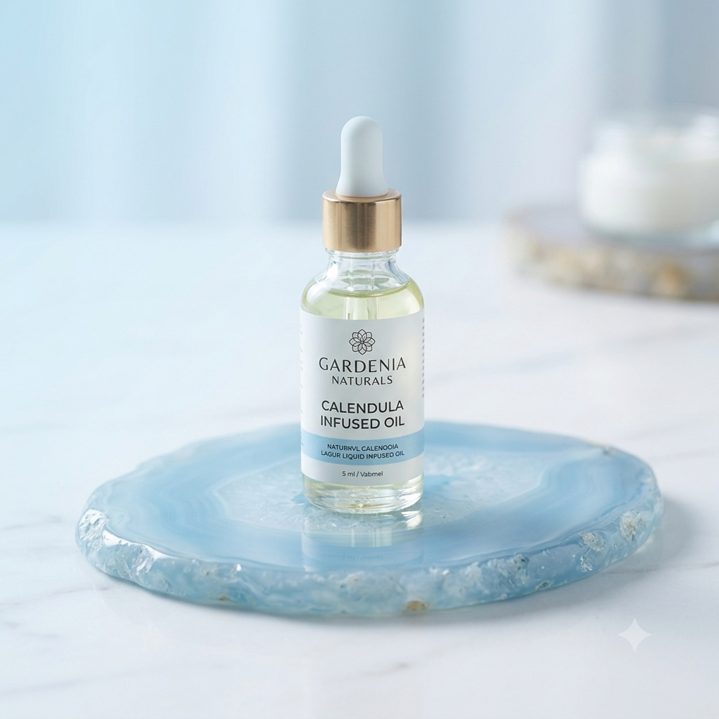 Calendula Infused Oil – Gentle Calendula Flower Infusion for Soothing Irritated Skin