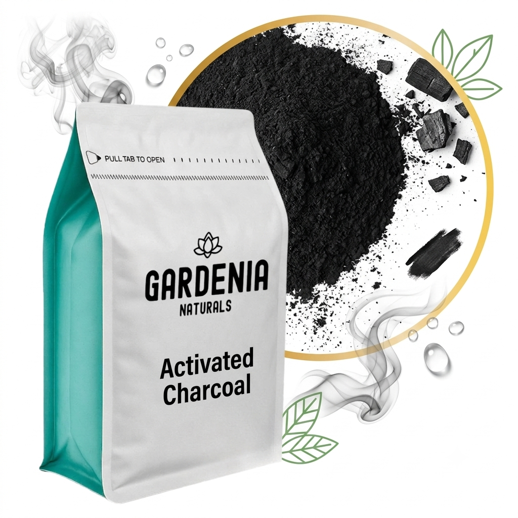 Activated Charcoal Detoxifying Cosmetic Grade for Face Masks Teeth Whitening - Natural ingredient for professional and DIY cosmetic use