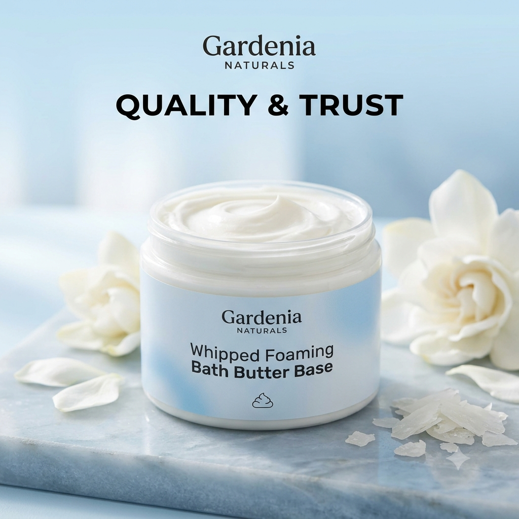 Foaming Bath Butter Mild Nourishing - Natural ingredient for professional and DIY cosmetic use