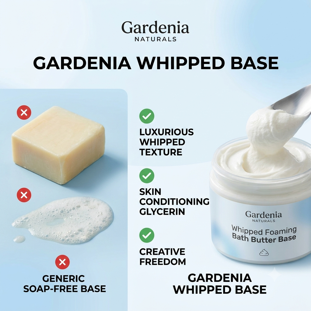 Foaming Bath Butter Mild Nourishing - Natural ingredient for professional and DIY cosmetic use