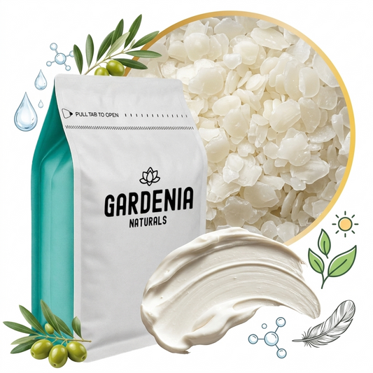 Olivem 1000 MB Natural Emulsifier ECOCERT Certified PlantBased Wax for Lotions - Natural ingredient for professional and DIY cosmetic use