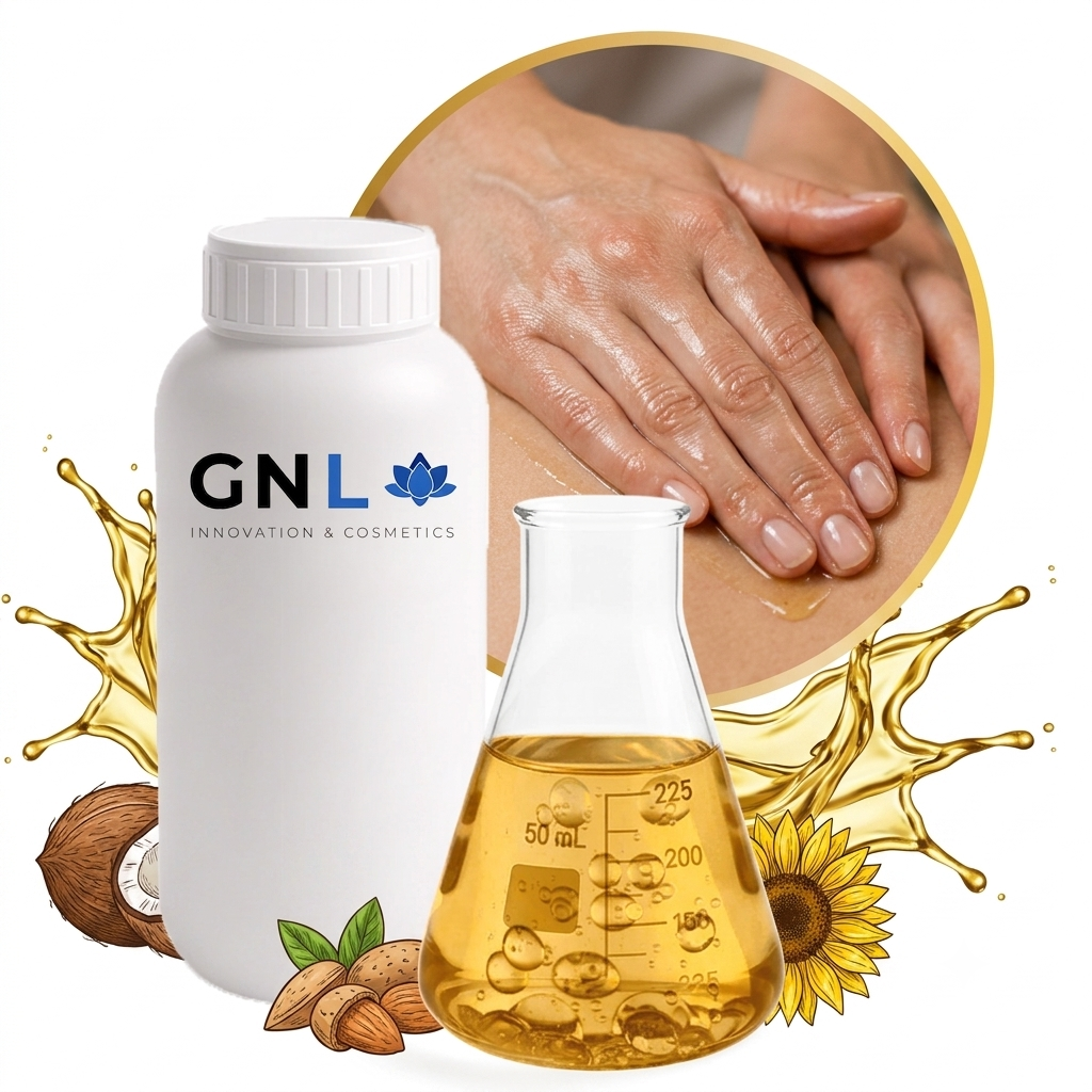 Water Soluble Massage Blend Oil Professional EasyWash Massage Oil for MessFree Use - Pure natural carrier oil for skincare and aromatherapy