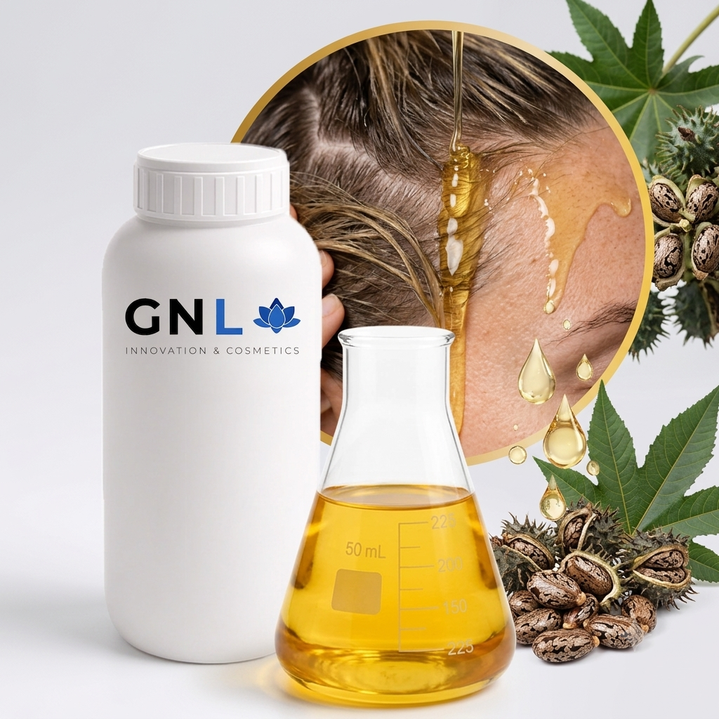Castor Oil Ricinus communis Thick Strengthening Castor Oil for Lashes Brows Hair Growth - Pure natural carrier oil for skincare and aromatherapy