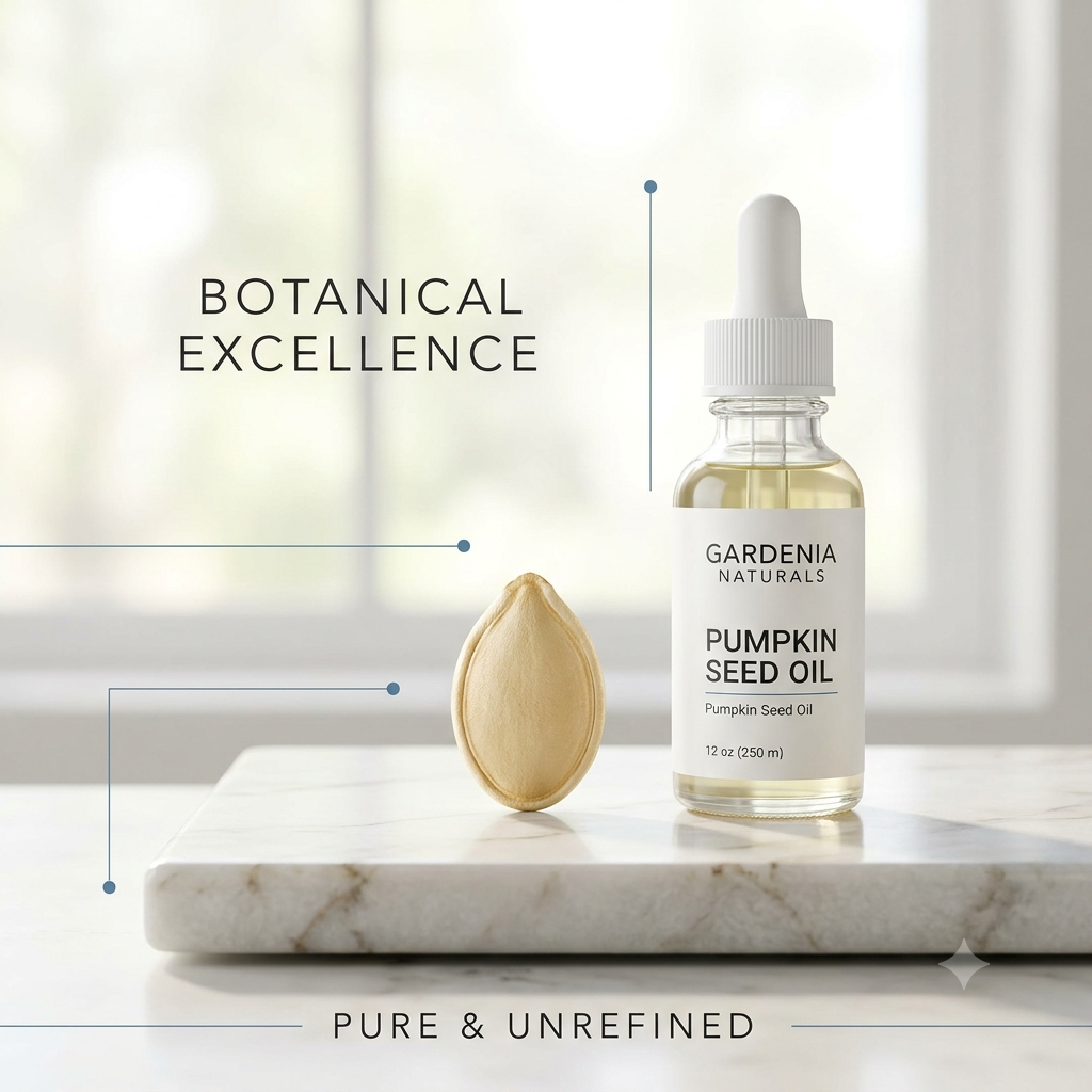 Pumpkin Seed Oil (Cucurbita pepo) – Vitamin-Rich Pumpkin Seed Oil for Scalp Health & Skin Tone