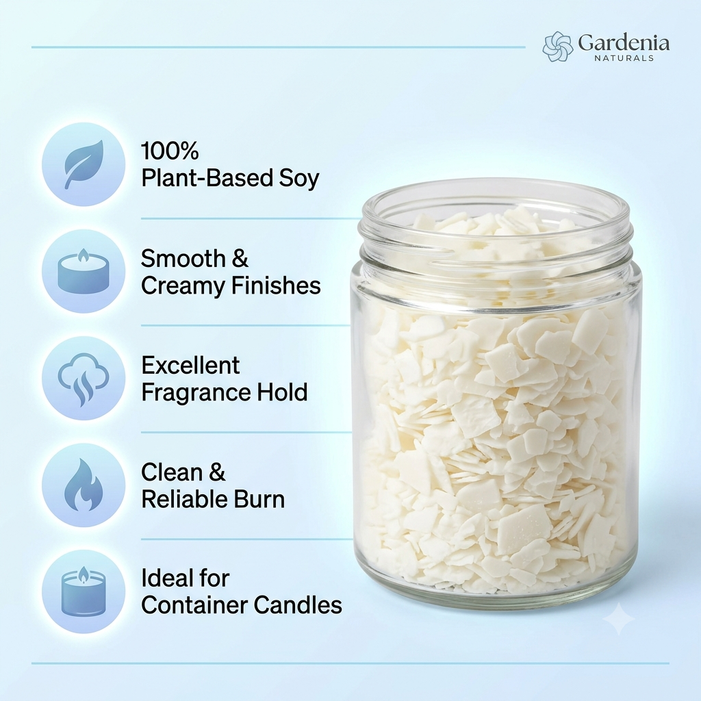 Soy Wax Naturewax C3 EcoFriendly PlantBased Wax for Container Candles Wax Melts - Natural ingredient for professional and DIY cosmetic use
