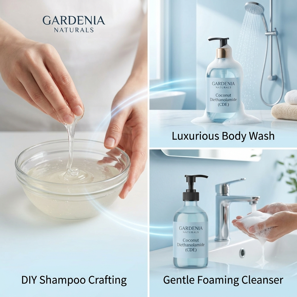 Coconut Diethanolamine HighPerformance Viscosity Builder Foam Stabilizer - Natural ingredient for professional and DIY cosmetic use