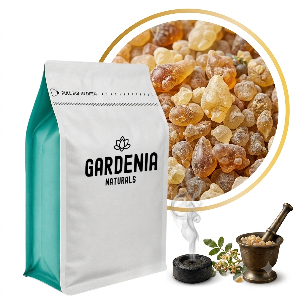 Frankincense Granules Pure Aromatic Tears for Incense Infusions - Natural ingredient for professional and DIY cosmetic use