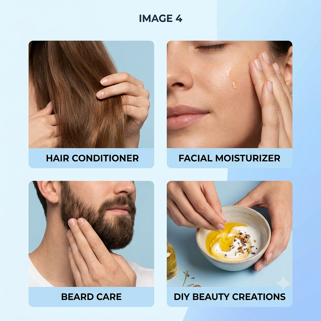 Argan Virgin Oil (Argania spinosa) – Pure Cold-Pressed Virgin Argan Oil for Hair, Skin & Nails
