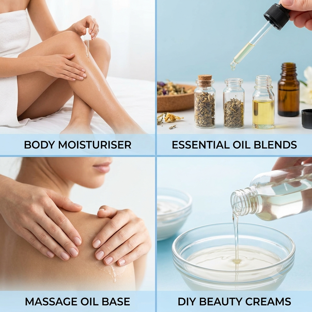 Coconut Oil Fractionated (MCT) – Liquid Fractionated Coconut Oil (MCT) for Lightweight Hydration